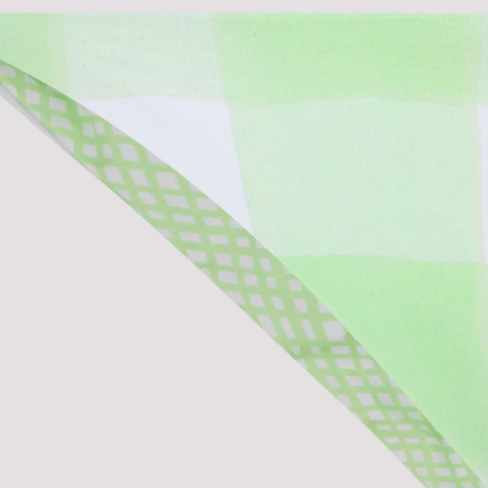 New Solid & Striped The Elle Reversible Pistachio Gingham Bikini Bottom Small